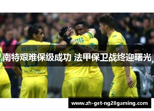 南特艰难保级成功 法甲保卫战终迎曙光